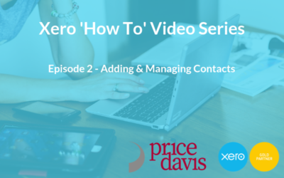 Xero ‘How To’ Series: Adding & Managing Contacts