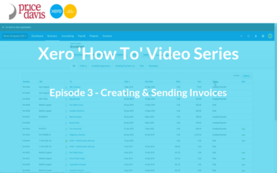 Xero ‘How To’ Series: Creating and Sending Invoices