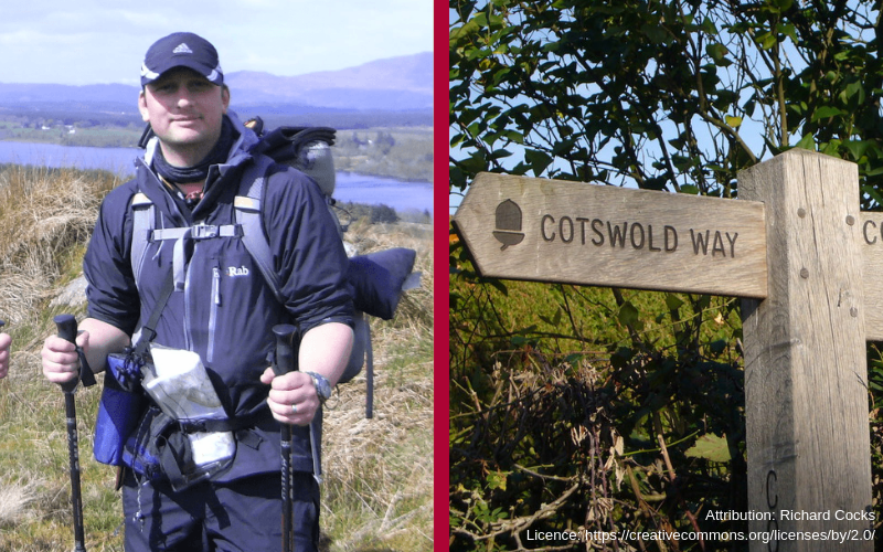 Alistair Vs The Cotswold Way Challenge